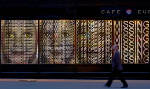 Installation at Cafe Europe, New York Publicspace: Ralph Ueltzhoeffer